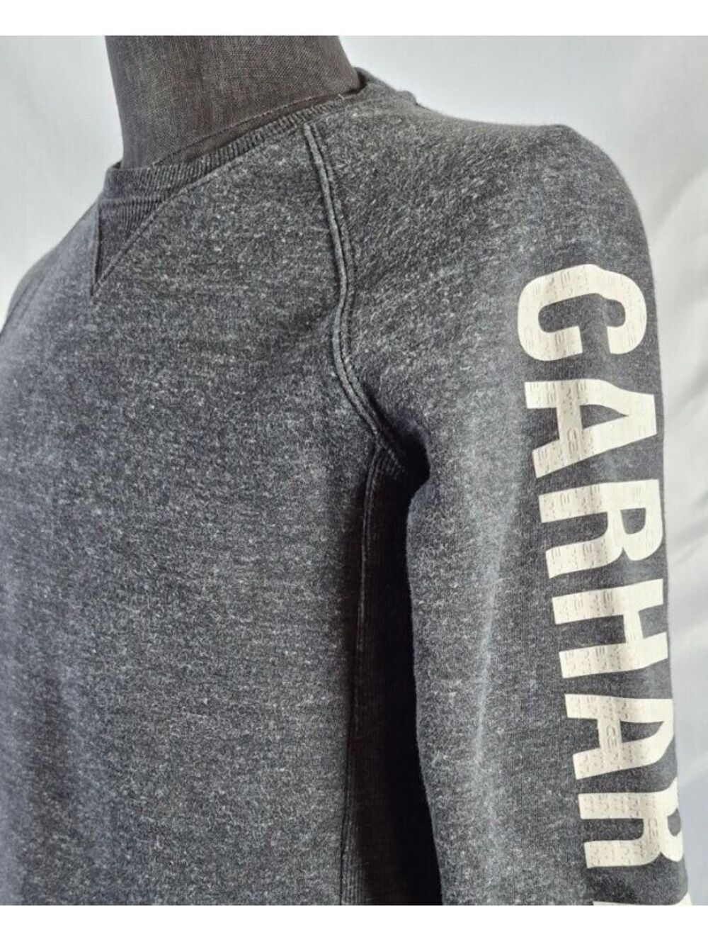 Carhartt Women’s Small Relaxed Fit Logo Sleeve Crewneck Sweatshirt